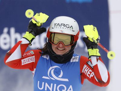 Chorvátska lyžiarka Zrinka Ljutičová 