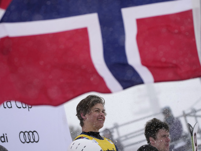 Alexander Steen Olsen sa raduje z víťazstvo v pretekoch Svetového pohára