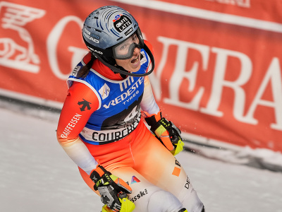 Švajčiarska lyžiarka Wendy Holdenerová