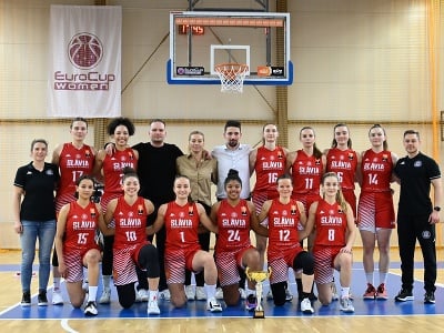 Basketbalistky Slávie Banká Bystrica