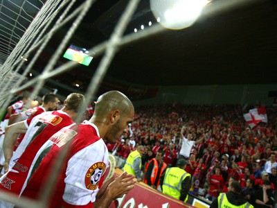 Futbalové derby Slavia - Sparta