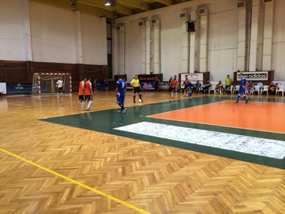 Snímka z finálového zápasu medzi Slov-matic FOFO Bratislava a Across Pinerola
