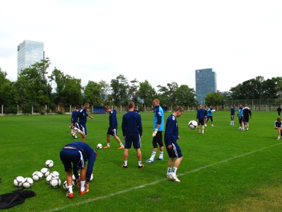 Tréning Slovana pred sezónou 2012/2013