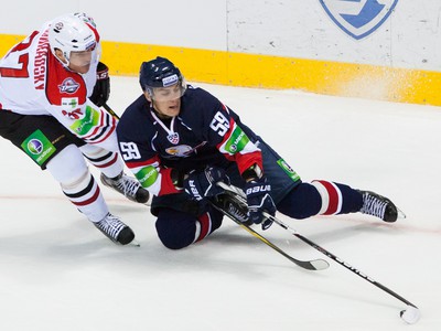 Andrej Štastný a Peter Podhradský
