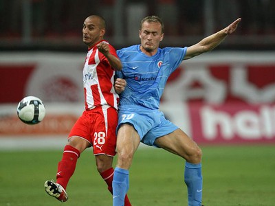 Slovan Bratislava Olympiacos Pireus Aug 2009