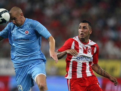 Slovan Bratislava Olympiacos Pireus Aug 2009
