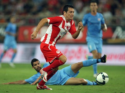 Slovan Bratislava Olympiacos Pireus Aug 2009