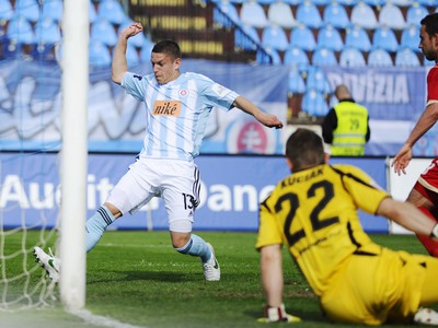 Slovan zdolal Zlaté Moravce