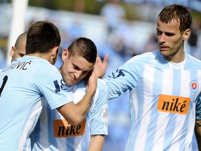 Slovan zdolal Zlaté Moravce