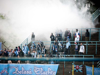 Ilustračné foto: Fanúšikovia Slovana v Dunajskej Strede