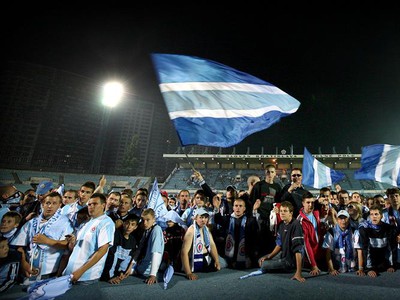 Slovan, fanúšikovia, oslavy, titul, 