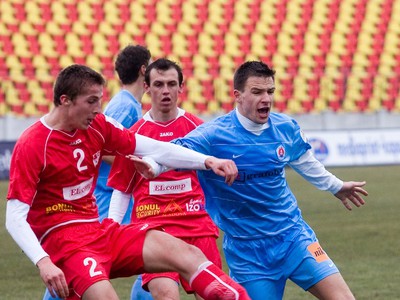 Situácia z futbalového stretnutia ŠK Slovan Bratislava - FC Nitra