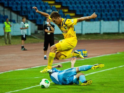 Slovana Pavel Fořt v akcii