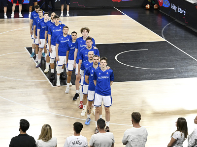 Slovenská basketbalová reprezentácia počas