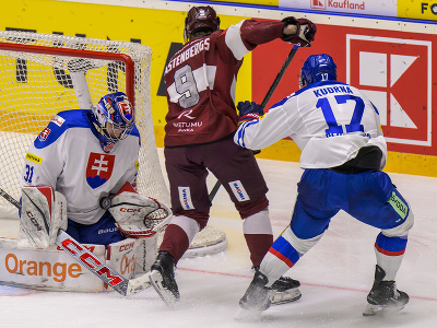 Na snímke zľava Stanislav Škorvánek (Slovensko), Renars Krastenbergs (Lotyšsko), Dávid Gríger (Slovensko) 