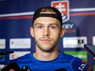 Reprezentant slovenskej hokejovej reprezentácie do 20 rokov Rayen Petrovický