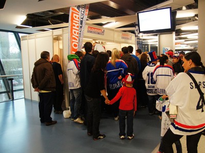 Fanshop na štadióne