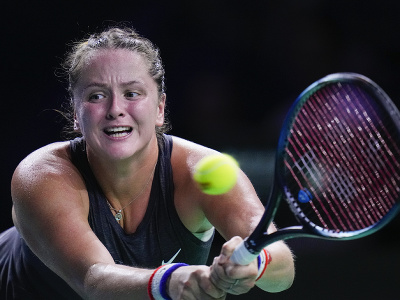 Slovenská tenistka Viktória Hrunčáková vo finále Pohára Billie Jean Kingovej