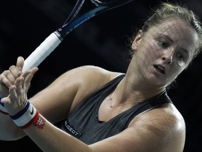 Slovenská tenistka Viktória Hrunčáková vo finále Pohára Billie Jean Kingovej