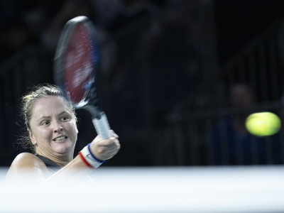 Slovenská tenistka Viktória Hrunčáková vo finále Pohára Billie Jean Kingovej