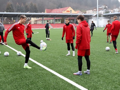 Na snímke zimná príprava klubu Fortuna ligy MFK Dukla Banská Bystrica