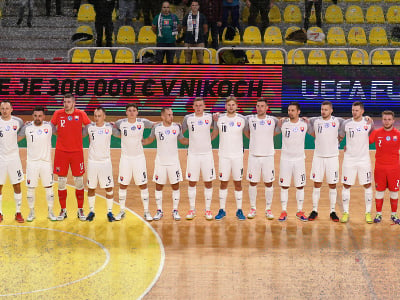 Na snímke slovenské reprezentačné družstvo