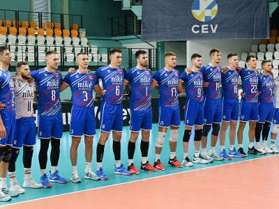 Na snímke reprezentáčné mužstvo Slovenska