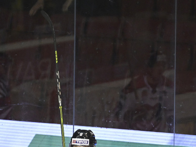 Chase Berger (HC ‘05 Banská Bystrica) oslavuje gól