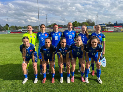Slovenské futbalové reprezentantky do
