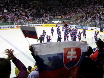 Hráči Slovenska sa lúčia s MS