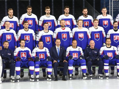 Tímové fotenie hokejistov Slovenska