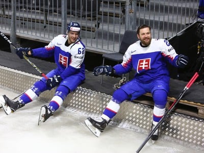Tímové fotenie slovenských hokejistov