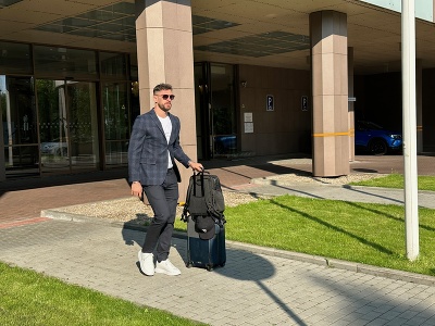 Marek Hrivík pred odchodom slovenskej reprezentácie na MS v hokeji