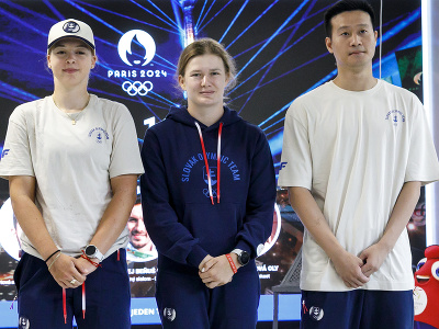 Zľava slovenská reprezentantka v