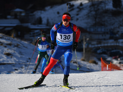 Na snímke slovenský biatlonista Sebastián Ilavský počas šprintu mužov na 10 km na majstrovstvách Európy v biatlone v Osrblí