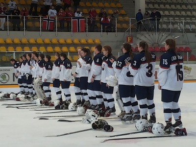 Hokejové juniorky Slovenska (ilustračné foto)