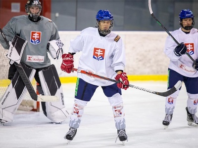 Slovenská hokejová reprezentácia do 17 rokov na Turnaji štyroch krajín vo Švajčiarsku.