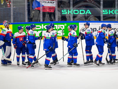 Hokejisti Slovenska po skončení