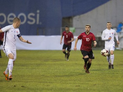 Slovensko si odváža z Albánska tri body