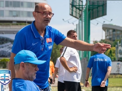 Tréning slovenských reprezentantov v malom futbale