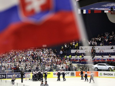 Radosť slovenských hokejistov