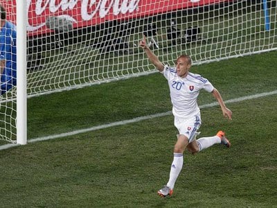 Striedajúci kopúnek strelil tretí gól Slovenska