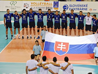 Slovenskí volejbalisti pred finále