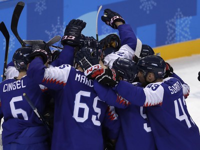 Obrovská radosť po fantastickom triumfe Slovákov nad ruskými hokejistami