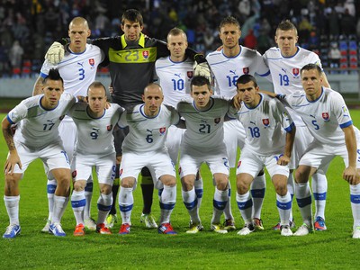 Slovenský tím pred zápasom