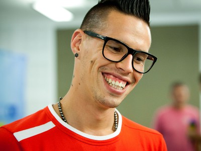 Marek Hamšík na zraze slovenskej reprezentácie