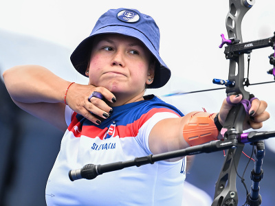Slovenská lukostreľkyňa Denisa Baránková