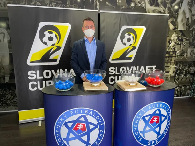 Finančný riaditeľ Slovnaftu Plamen Michev pred žrebom 4. kola Slovnaft Cupu
