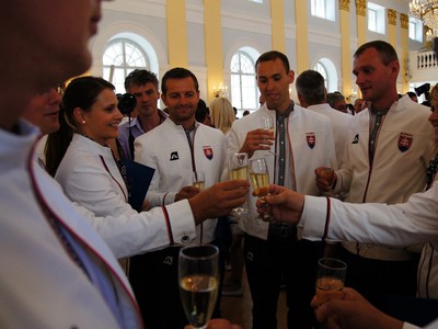 Slovenskí olympionici po slávnostnom sľube