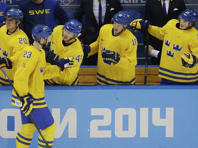 Spokojní Švédi v zápase s Lotyšmi. Víťazstvo si však vydreli